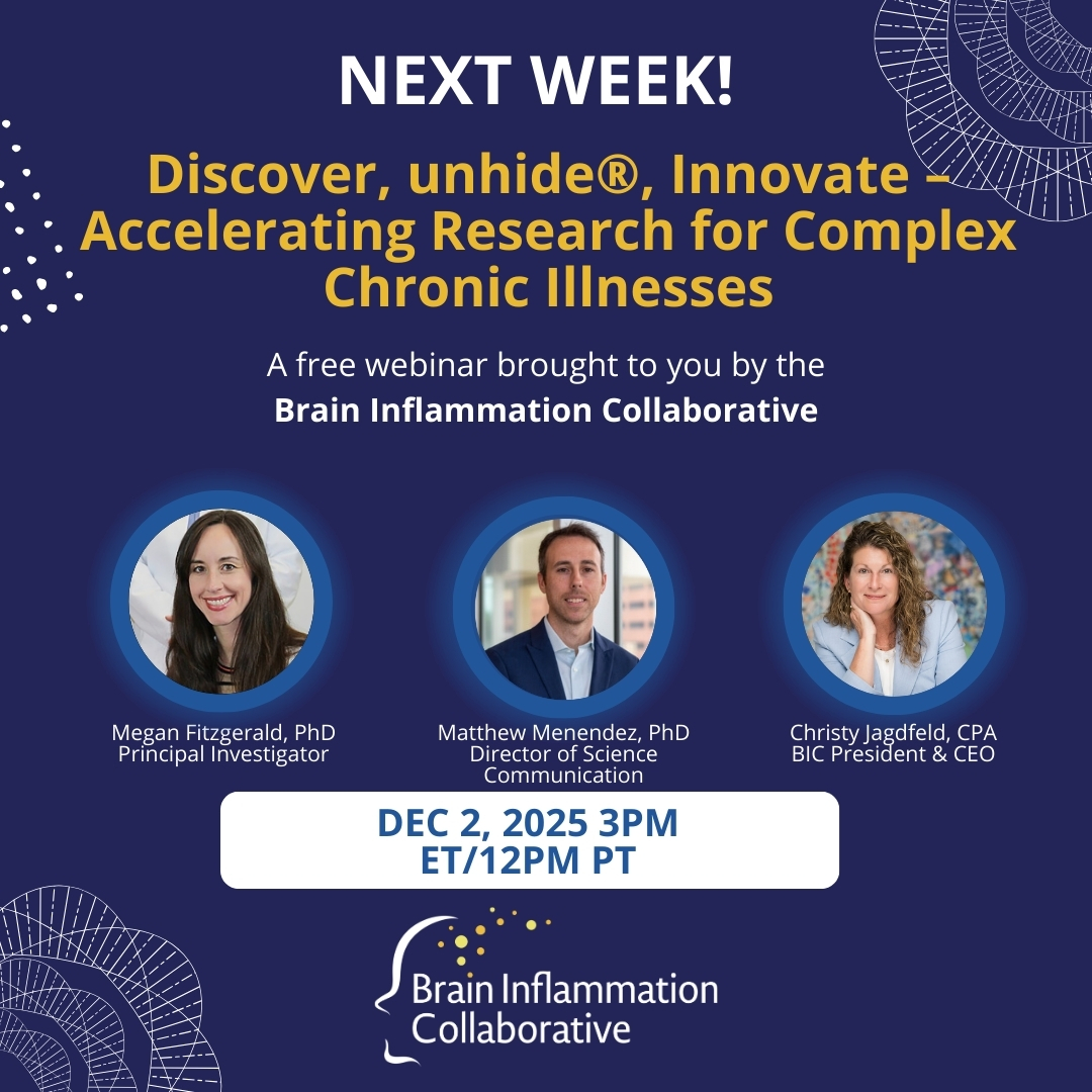 Brain Inflammation Collaborative Webinar Promotion