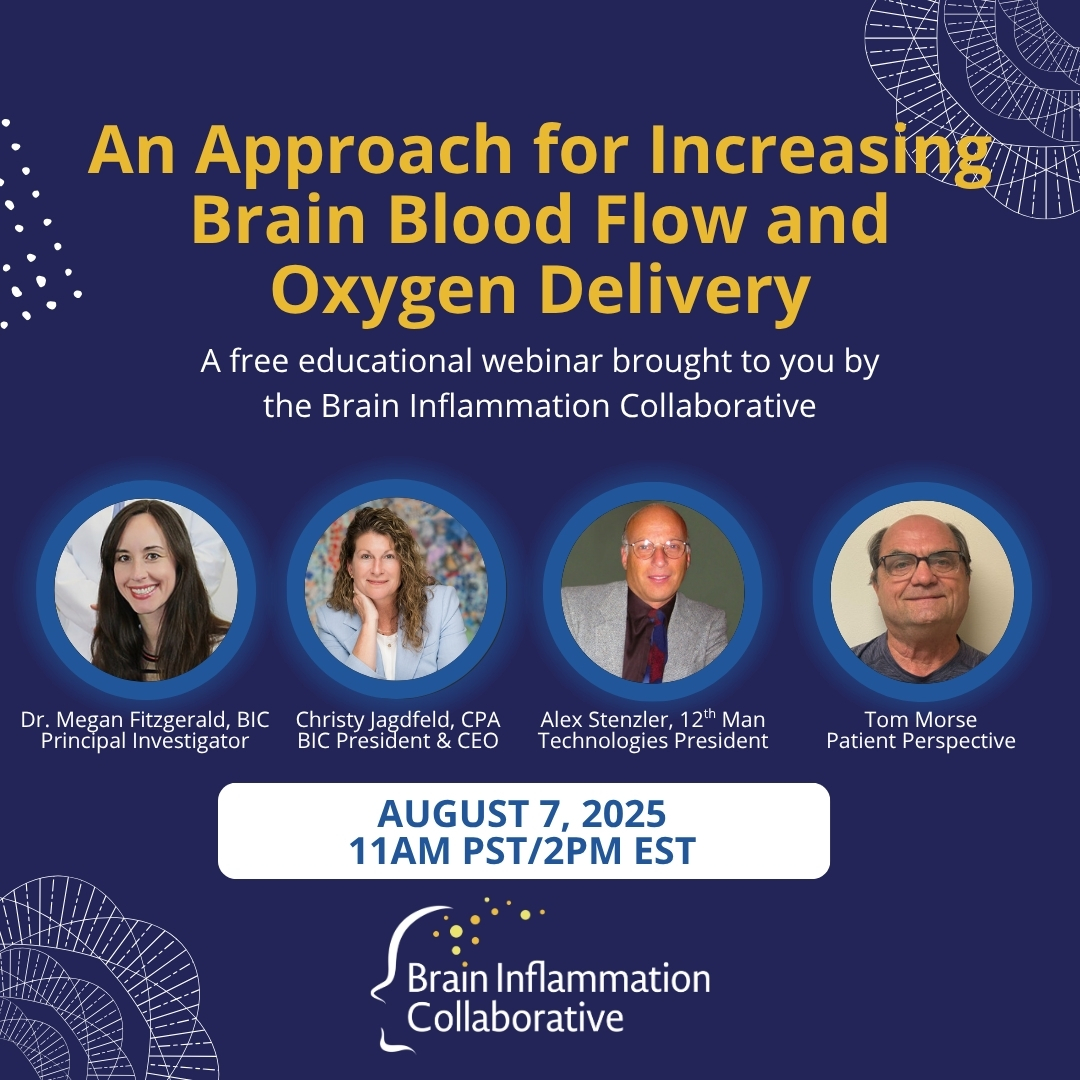 Webinar information with the title and speakers. It is August 7th at 11am Pacific. Click to register.